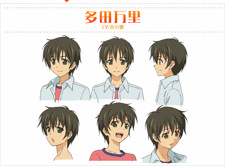 tada banri (golden time) drawn by hasegawa_shin'ya